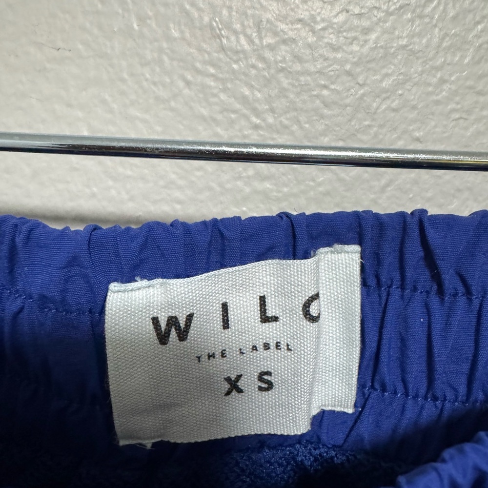 Wilo The Label Anthropologie Royal Blue Parachute Baggy Joggers - Picture 5 of 7
